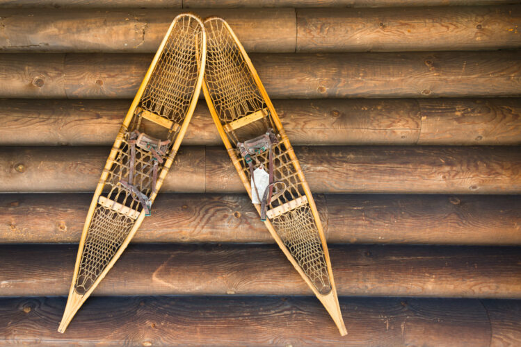 Traditional Wooden Snowshoeing for Beginners Mother Earth News